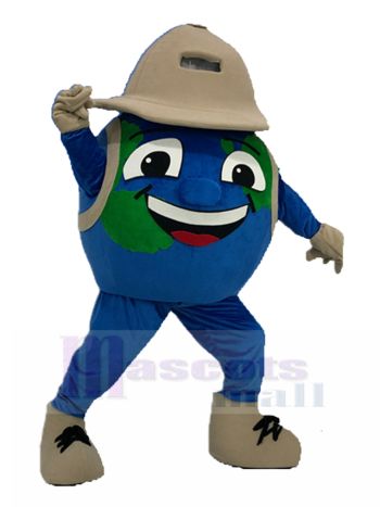 Erde maskottchen kostüm