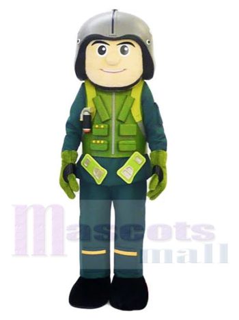 Pilot maskottchen kostüm