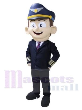 Pilot maskottchen kostüm