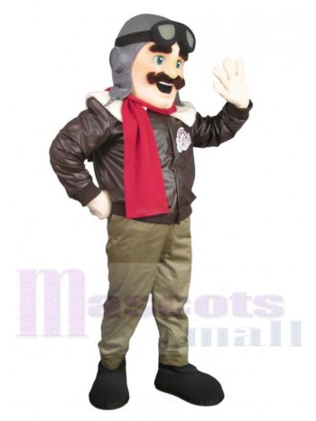 Pilot maskottchen kostüm