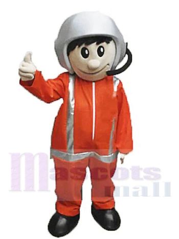 Pilot maskottchen kostüm