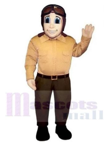 Pilot maskottchen kostüm