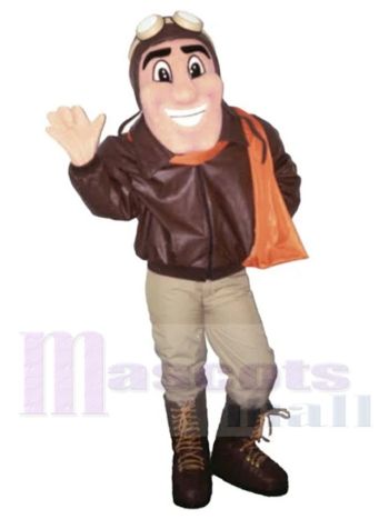 Pilot maskottchen kostüm