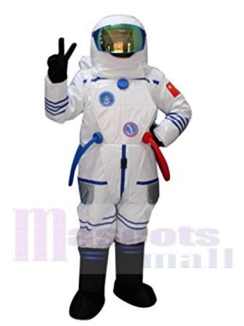 Astronaut maskottchen kostüm