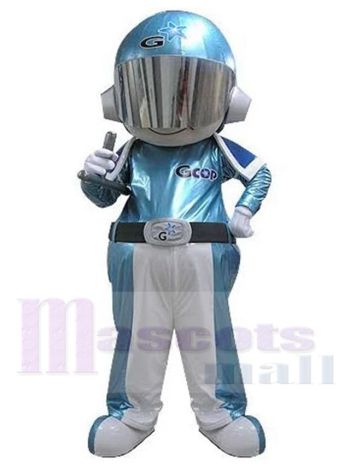 Astronaut maskottchen kostüm