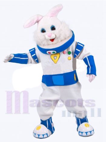 Astronaut Kaninchen maskottchen kostüm