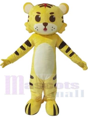 Tiger maskottchen kostüm