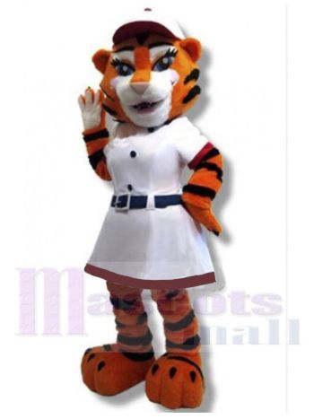 Tiger maskottchen kostüm