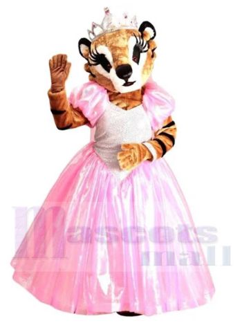 Tiger maskottchen kostüm