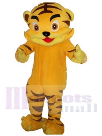 Tiger maskottchen kostüm
