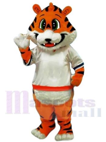 Tiger maskottchen kostüm