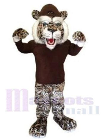 Tiger maskottchen kostüm