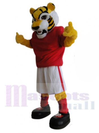 Tiger maskottchen kostüm