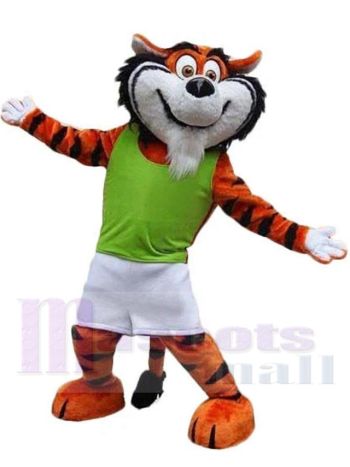 Tiger maskottchen kostüm