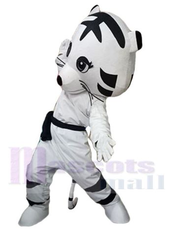 Tiger maskottchen kostüm