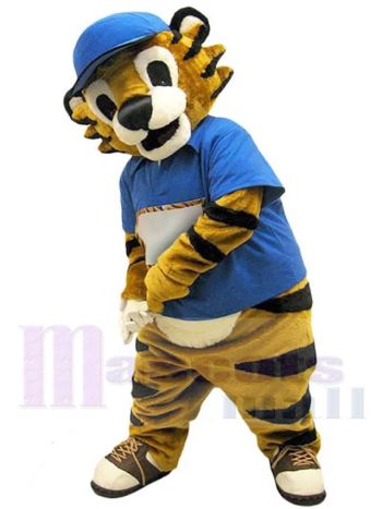 Tiger maskottchen kostüm