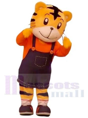Tiger maskottchen kostüm