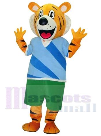 Tiger maskottchen kostüm