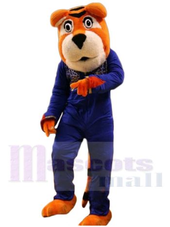 Tiger maskottchen kostüm
