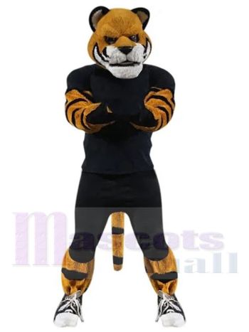 Tiger maskottchen kostüm