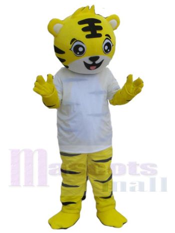 Tiger maskottchen kostüm