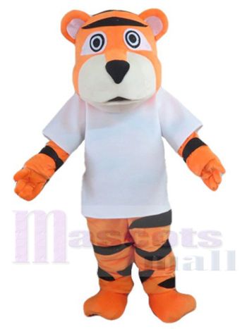 Tiger maskottchen kostüm