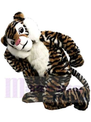 Tiger maskottchen kostüm