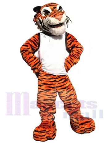 Tiger maskottchen kostüm