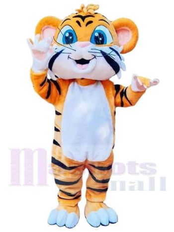 Tiger maskottchen kostüm