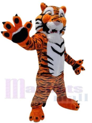 Tiger maskottchen kostüm