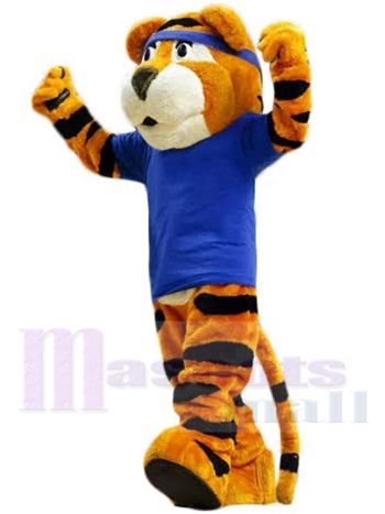 Tiger maskottchen kostüm