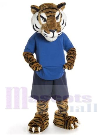 Tiger maskottchen kostüm