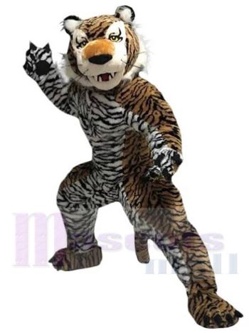 Tiger maskottchen kostüm