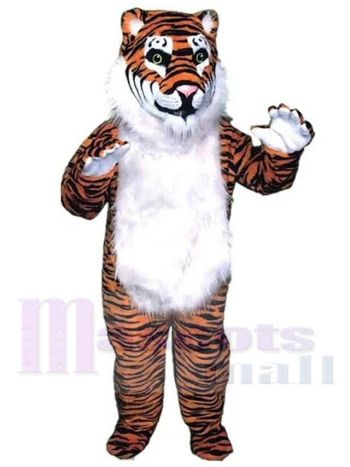 Tiger maskottchen kostüm