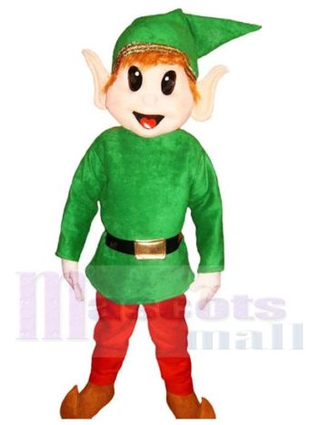 Elf maskottchen kostüm