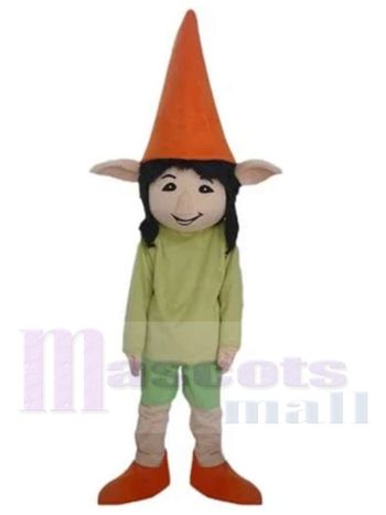 Elf maskottchen kostüm