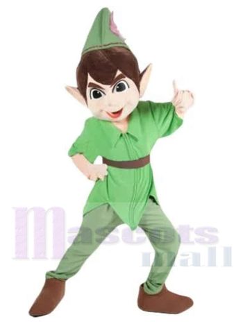 Elf maskottchen kostüm