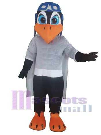 Falke maskottchen kostüm