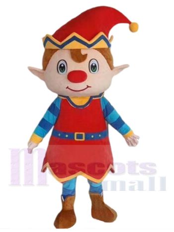Elf maskottchen kostüm