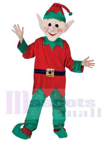 Elf maskottchen kostüm