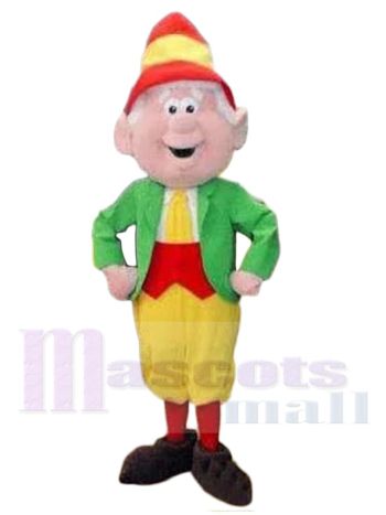 Elf maskottchen kostüm