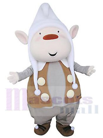 Elf maskottchen kostüm