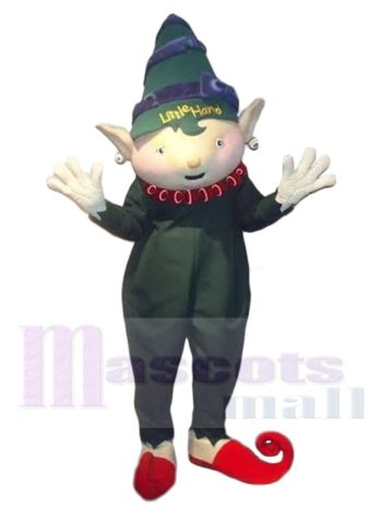 Elf maskottchen kostüm