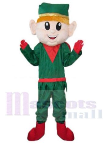 Elf maskottchen kostüm