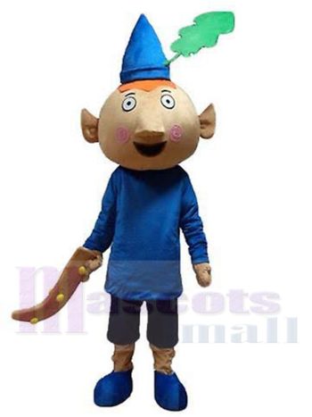 Kobold maskottchen kostüm