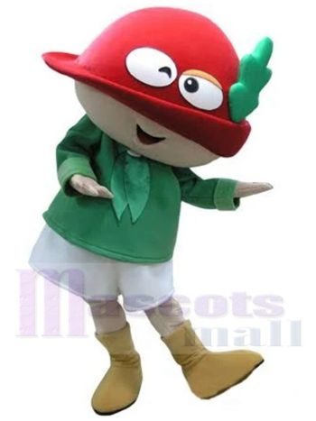 Elf maskottchen kostüm