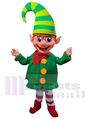 Elf maskottchen kostüm
