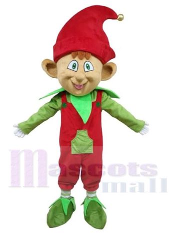 Elf maskottchen kostüm
