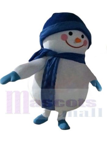 Schneemann maskottchen kostüm