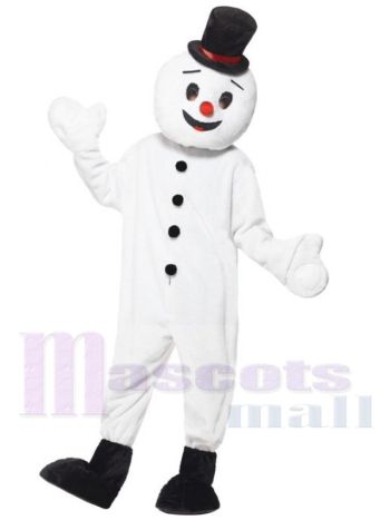 Schneemann maskottchen kostüm